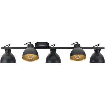 Stropní Svítidlo Sigma 96 x 27 cm černý, žlutý