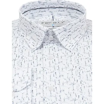FERATT Pánská košile VENICE MODERN bílá Velikost: XXL