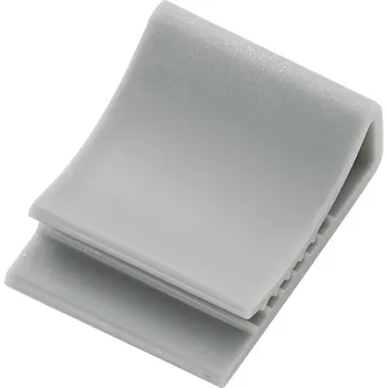 Stahovací páska TRU COMPONENTS FCC-15 úchytka 543133 pro plochý kabel světle šedá 1 ks