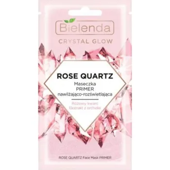 Pleťová maska Pleťová maska Bielenda hydratační a rozjasňující růžový křemen 8 ml