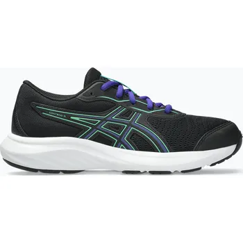 Dívčí obuv Dětské běžecké boty ASICS Contend 9 GS black/vital green