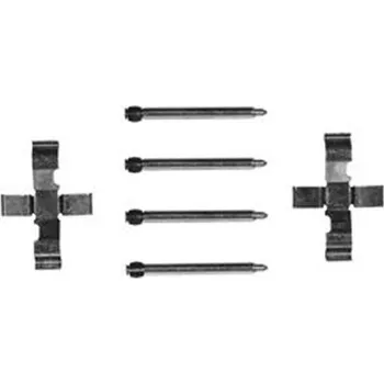 Přislušenství brzdového systému Sada příslušenství, obložení kotoučové brzdy TRW PFK245