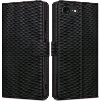 Pouzdro na mobilní telefon Flipové pouzdro Tech-protect pro Apple iPhone 16e, černé