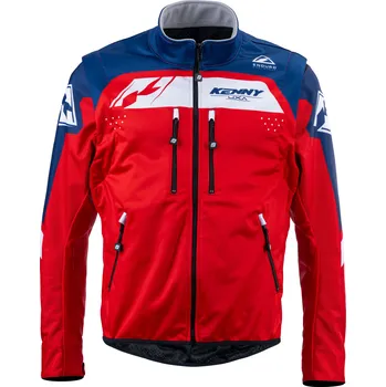 Moto bunda Kenny Racing Adventure Softshell červená