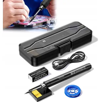 AKUMULÁTOROVÁ PÁJEČKA S HROTEM, BEZDRÁTOVÁ, 450 °C, NABÍJENÍ USB-C