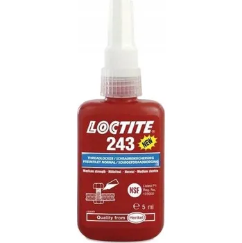 Průmyslové lepidlo Lepidlo na závity LOCTITE 243 středně pevné 5 ml tekuté