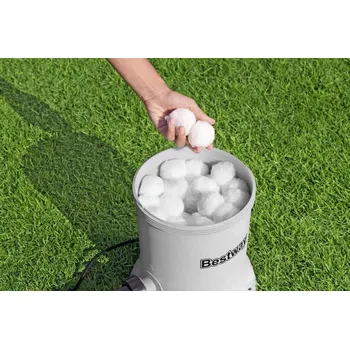 Bazénová filtrace Filtrační čerpadlo do bazénu 5678 l/h + filtrační kuličky Bestway 58870