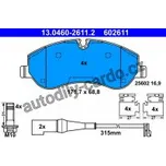 Sada brzdových destiček ATE 13.0460-2611 (602611)