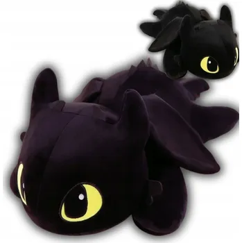 plyšák Bezzubka měkká plyšová hračka polštář pro děti Jak vycvičit draka