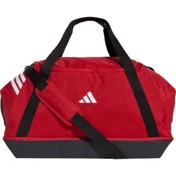 Sportovní taška adidas TIRO DUFFLE L BC UNI Červená, Černá, Bílá