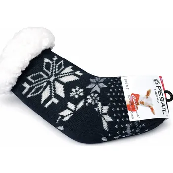 xcena Dětské thermo ponožky s protiskluzem Velikost: 27-31