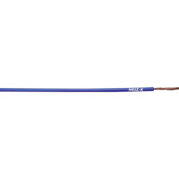 elektrický kabel LAPP 4725042 lanko/ licna, H05Z-K, 1 x 0.75 mm², červená, metrové zboží