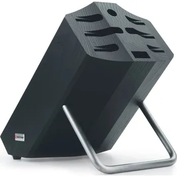 Stojan na nože Wüsthof Dreizack Solingen Wüsthof luxusní blok na nože černý