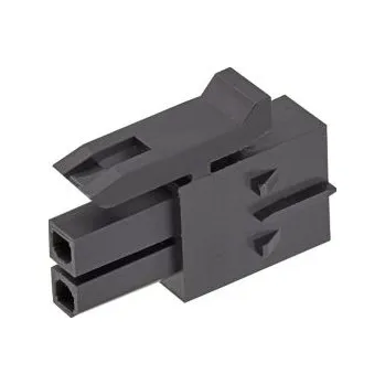 Elektrický konektor Pouzdro pro konektor PCB rozteč 3mm 2cestný 2řadový Samice Kabelová montáž Molex 206461