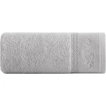 Ručník Bavlněný ručník Sisi 30x50 cm šedý