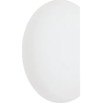 Nástěnné svítidlo Kave Home Skleněné nástěnné světlo s černou základnou Bamila Ø 25 cm