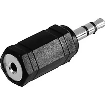 Audio kabel TRU COMPONENTS adaptér jack jack zástrčka 3,5 mm - jack zásuvka 2,5 mm stereo Pólů:3 1 ks