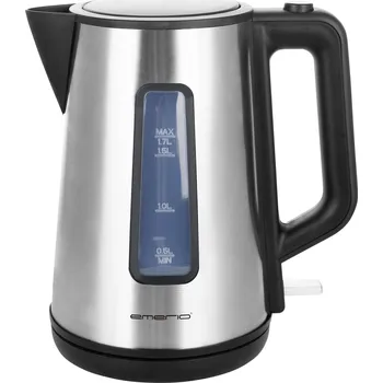 Rychlovarná konvice EMERIO WK-122829 rychlovarná konvice, stříbrná, černá, WK-122829