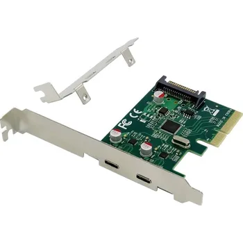 Conceptronic EMRICK07G 2 porty USB-C® 3.1 Gen2 karta rozhraní PCI-Express, USB-C® PCIe x4