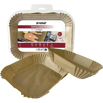 Pečicí papír ScanPart 2910070010 Horkovzdušná fritovací papír 31 x 20,5 cm