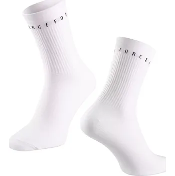 Pánská móda FORCE Ponožky Force Snap velikost L - XL barva bílá