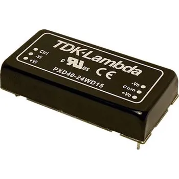 Měnič napětí DC-DC převodník 40W, výstup: ±12V dc ±1.666A, Vin 9 → 36 V DC