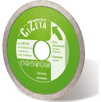 Řezný kotouč MONTOLIT CIZETA - CZ
