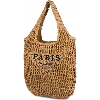 Agrafka plážová taška hnědá