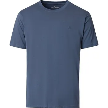 Pánské tričko Pánské tričko Casa Moda 4XL - 7XL krátký rukáv tmavě modrá Casa Moda ODE-CAS-004200-132 - 4XL