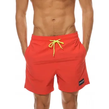 PÁNSKÉ PLAVKOVÉ ŠORTKY KRAŤASY ORANŽOVÉ - L