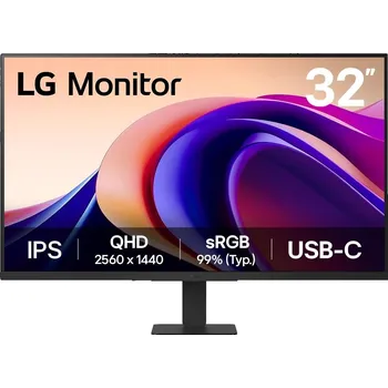 Monitor LG MT IPS LCD LED 31,5" 32U631A - IPS panel, 2560x1440, 100hz, HDMI, USB-C