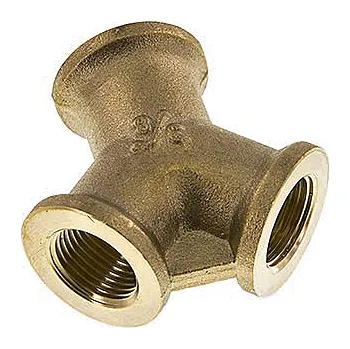 Kompresor Rozdělovač bez rychlospojky 2 x 3/8" ig