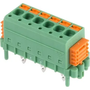Elektrický konektor Svorkovnice PCB, řada: SDC 2.5/ 6-PV-5.0-ZB, rozteč: 5mm, počet řad: 1, počet kontaktů: 6, orientace těla: Rovný,