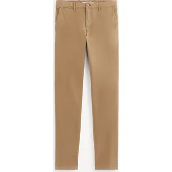 Pánská móda Celio Kalhoty chino slim Tocharles 1102177 Hnědá 38/34