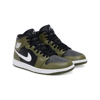 Pánské tenisky Sneakersy Nike Jordan 1 Mid DQ8426 103 Zelená 45
