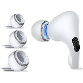 Příslušenství pro sluchátka Tech-Protect Ear Tips Apple Airpods Pro 1/2 bílé náhradní špunty