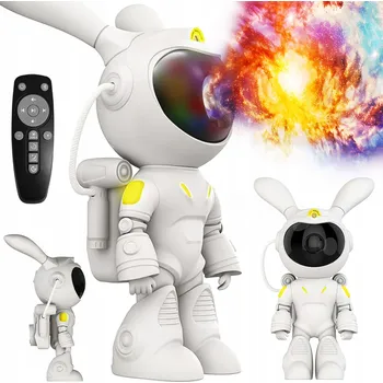 Lampička Noční Lampa Projektor astronautů pro děti, vesmírné LED