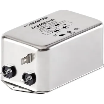 Schaffner FN2090-10-06, FN2090-10-06 odrušovací filtr, 250 V/AC, 10 A, 8 mH