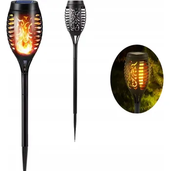 Venkovní osvětlení SOLÁRNÍ ZAHRADNÍ LED LAMPA - IMITACE PLAMENE, ZAPICHOVACÍ, 1x 50 CM