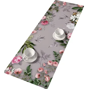 ubrus Stolní běhoun plstěný se vzorem Stolní dekorace Snadná péče 95 x 33 cm Melanie Grey