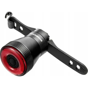 Cyklosvítilna Zadní světlo na kolo Rockbros TL907Q52 LED USB s brzdovým světlem, na sedlovku