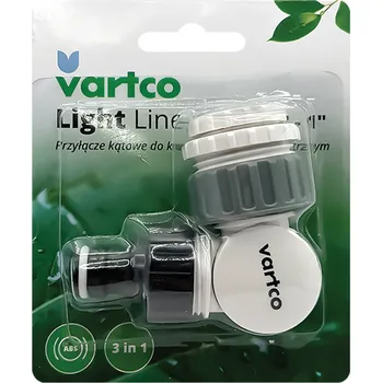 Hadicová spojka Agaplastová přípojka, úhlová, pro kohoutek s vnitřním závitem, 1/2"-3/4"-1", LL01-023