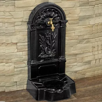 Výlevka PRÉMIOVÁ Výlevka FLORENCIE z litého hliníku, ČERNÁ (Prvotřídní kvalita)