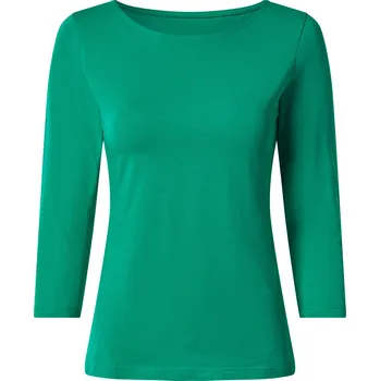 Oblečení a móda esmara® Dámské triko s 3/4 rukávy (zelená, S(36/38))