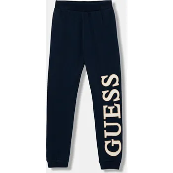 Dětské tepláky Guess J5BQ14.KAX74.9BYA námořnická modř 59X, vel. 136-146