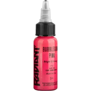 Tetovací barva Radiant Colors USA Radiant Ink Bubblegum Pink 30 ml