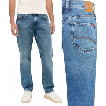 Pánské džíny Mustang Style Denver Straight pánské džíny rovného střihu velikost 32/34