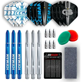 Příslušenství pro šipky Red Dragon Sada příslušenství Optima - Gerwyn Price - Accessory Pack