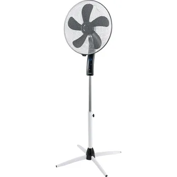 Domácí ventilátor Stojací ventilátor Blaupunkt ASF701 55kw o průměru 40 cm, 3 úrovně rychlosti, časovač, dálkové ovládání
