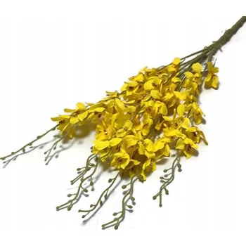 umělá květina VĚTVIČKA UMĚLÝCH KVĚTIN 60 CM JAKO ŽIVÁ, KRÁSNÁ BARVA